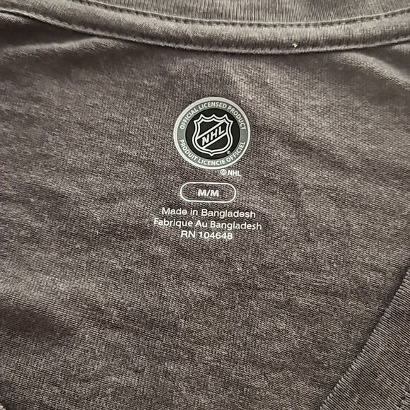 NHL Women's Hockey Logo Toronto Maple Leaf T-Shirt Medium Gray - Picture 7 of 16